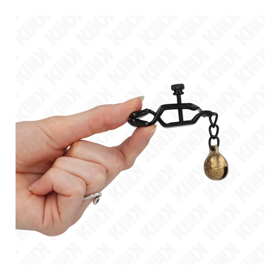 KINK - BELL JAW TYYLISET NIPPAKIRJAT MUSTA 7 CM